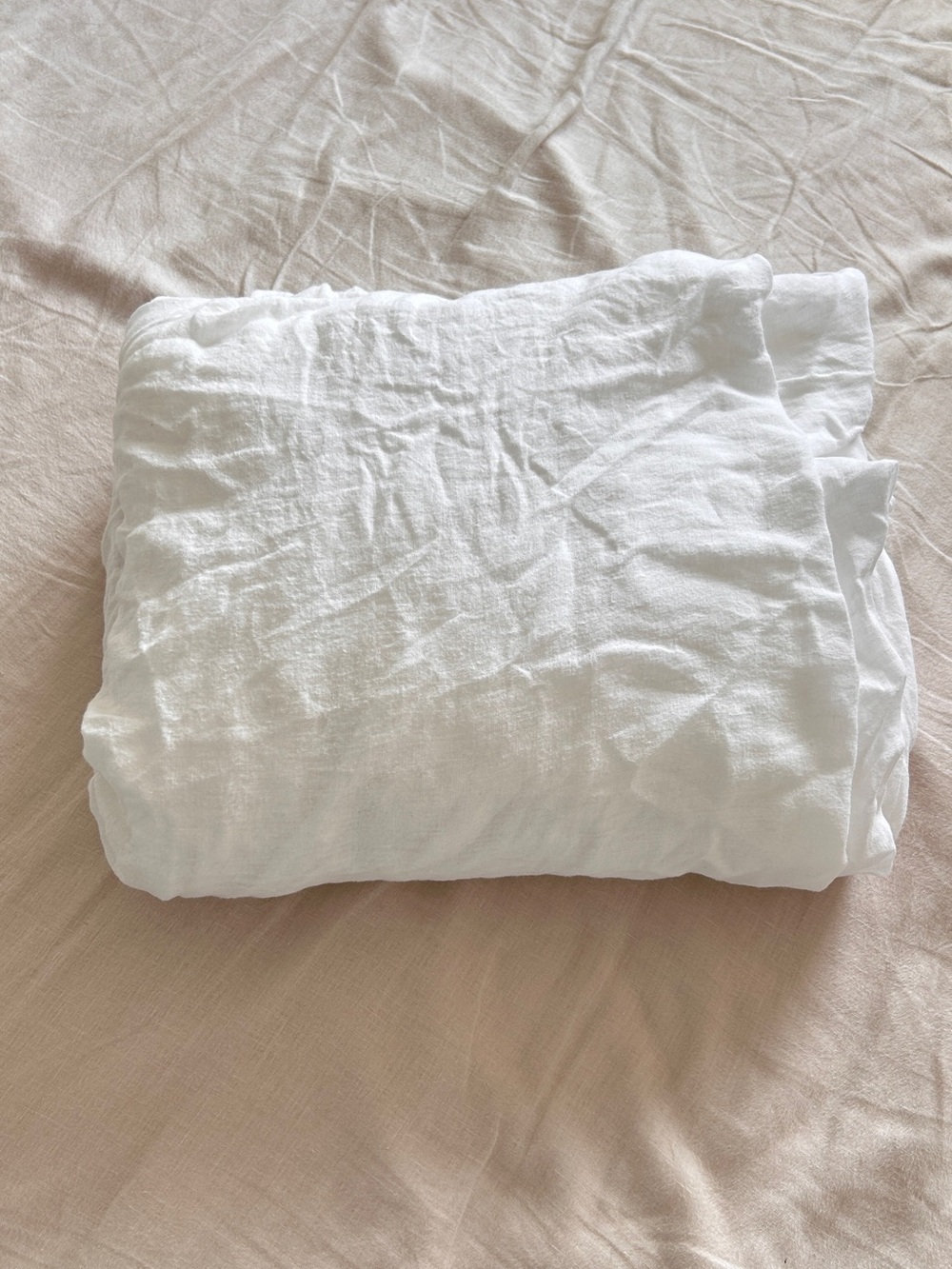 Parachute Linen fitted sheet in King